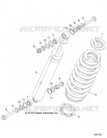 SUSPENSION, SHOCK TRASERO