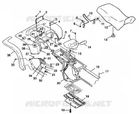 TRASERO CABINA Y ASIENTO XPLORER 400L W98CC38C (4945414541A006)