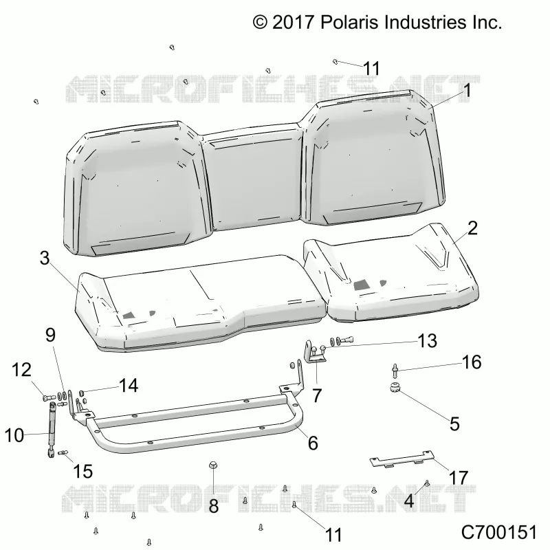 ASIENTO ASM. REAR