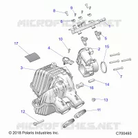 ENGINE, TOMA DE AIRE MANIFOLD