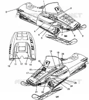 ETIQUETAS 440 XCR SP 0941660 (4927082708007A)