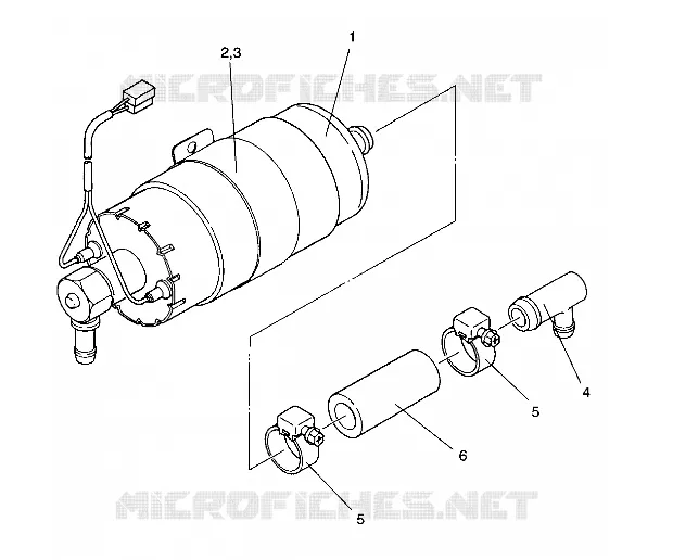 BOMBA DE COMBUSTIBLE ASSEMBLY RXL/0930768 and RXL SKS/0930568 (4922992299035A)