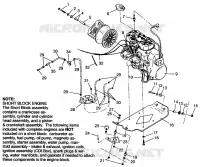 MONTAJE DEL MOTOR 500 CARB 0962764, 500 CARB SKS 0962564,  EUROPEAN 500 CARB (4931873187C008)