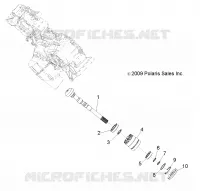 TREN, PRINCIPAL CAJA DE ENGRANAJES OUTPUT SHAFT