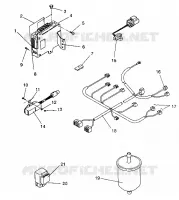 RECAMBIOS EFI 500 EFI / 0930674 AND  500 EFI SKS / 0930574 (4922962296038A)
