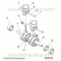 ENGINE, PISTON AND CIGUEÑAL