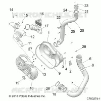 TREN, CLUTCH COVER AND DUCTING