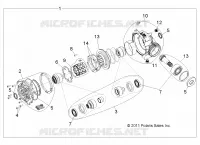 TREN, FRONT CAJA DE ENGRANAJES INTERNALS