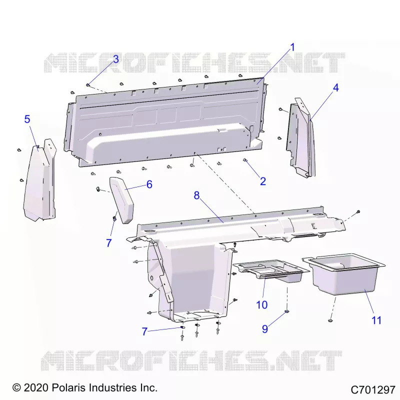 CARROCERÍA POSTERIOR CLOSEOFF, AND FENDERS