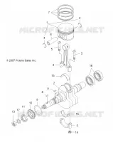 MOTOR, CIGUEÑAL AND PISTÓN