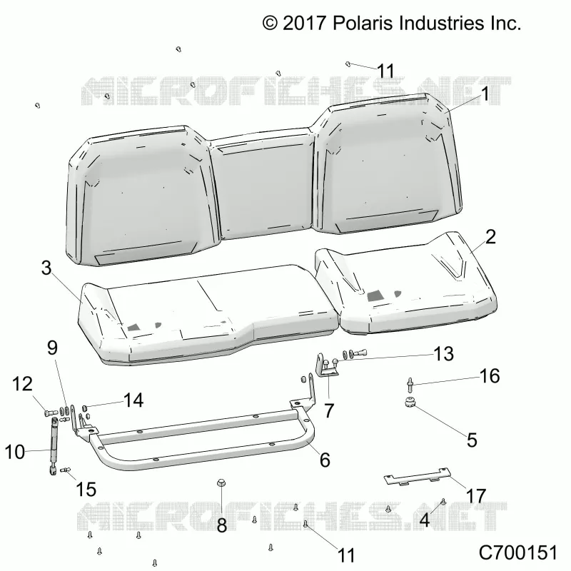 ASIENTO ASM. REAR