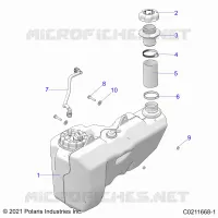 SISTEMA DE COMBUSTIBLE, FUEL TANK