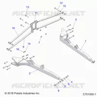 SUSPENSION TRASERA CONTROL ARMS