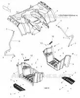 CARROCERÍA POSTERIOR CAB AND FOOTWELL