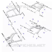 SUSPENSION TRASERA CONTROL ARMS
