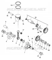 CIGUEÑAL AND PISTON ASSEMBLY (4918531853036A)