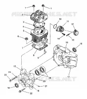 CAJA DEL CIGÜEÑAL and CILINDRO STARLITE GT / 0933127 (4923232323028A)
