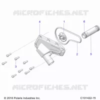 MOTOR, WATERPUMP IMPELLER AND COVER