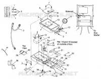 CAJA ELECTRICA HURRICANE B964466 and  Intl. HURRICANE I964466 (4935733573B010)