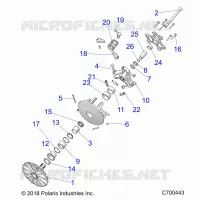 TREN, PRIMARY CLUTCH
