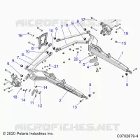 SUSPENSION TRASERA TRAILING ARMS