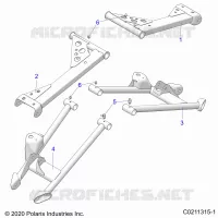 SUSPENSION TRASERA CONTROL ARMS