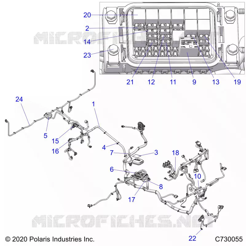 ELECTRICA, WIRE HARNESS
