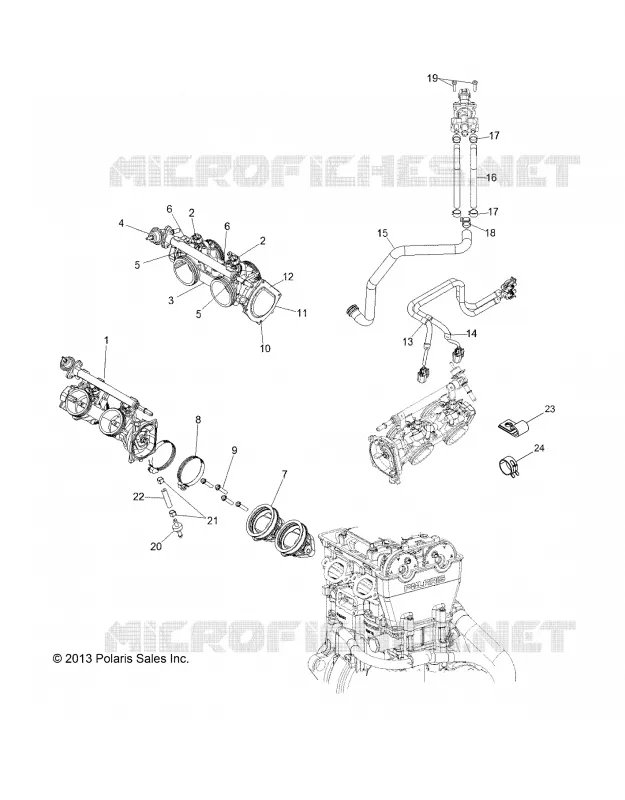 CUERPO DE MARIPOSA and INJECTOR