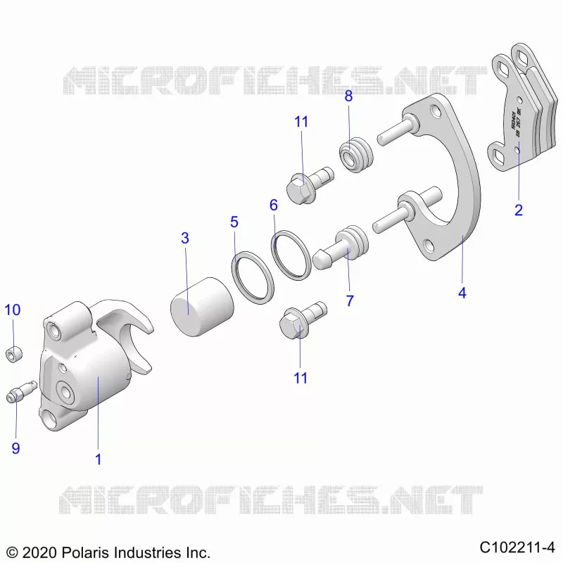 BRAKES, PINZA FRENO TRASEIRA