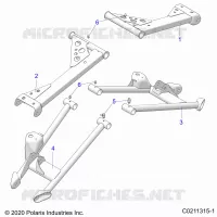 SUSPENSION TRASERA CONTROL ARMS