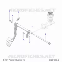 BRAKES, PEDAL AND CILINDRO MAESTRO MOUNTING