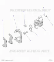 BRAKES, PINZA TRASERA