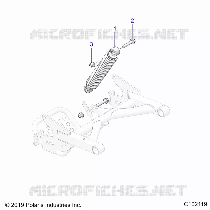 SUSPENSION TRASERA SHOCK