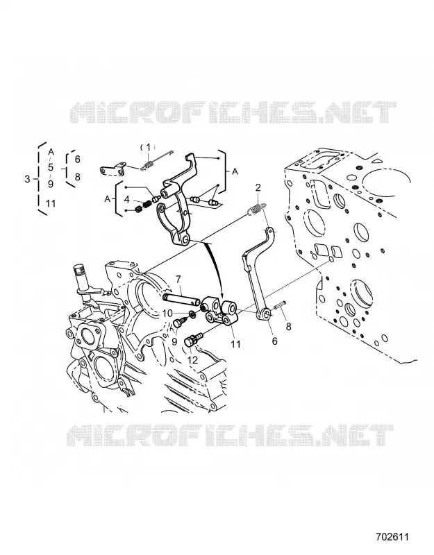 MOTOR, FORK LEVER