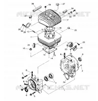 CRANKCASE AND CILINDRO (4914891489031A)