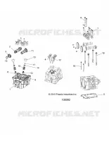 ENGINE, CULATA, CAMS AND VALVES -A16SES57F1/F2/SBT57F1 