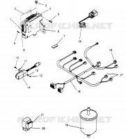 RECAMBIOS EFI  500 EFI 0952774, EFI SKS 0952574,   EFI SKS PT 0952974, AND EURO (4929052905D005)