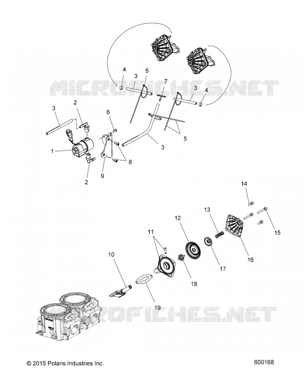 ENGINE, ESCAPE VALVES AND SOLENOID