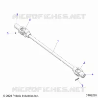 TREN, FRONT PROP SHAFT