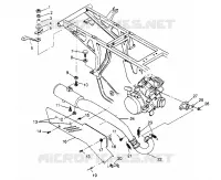 SISTEMA DE ESCAPE Sportsman 4x4 W948040 (4926842684A010)