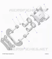 BRAKES, PINZA TRASERA