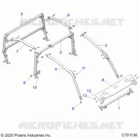 CHASSIS, CAB BASTIDOR