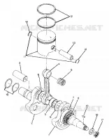 CIGUEÑAL AND PISTON ASSEMBLY (4917731773042A)