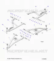 SUSPENSIÃ“N DELANTERA CONTROL ARMS