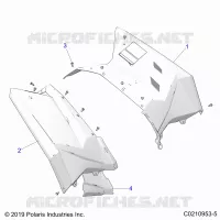 CARROCERÍA POSTERIOR CAB AND HEAT SHIELDS