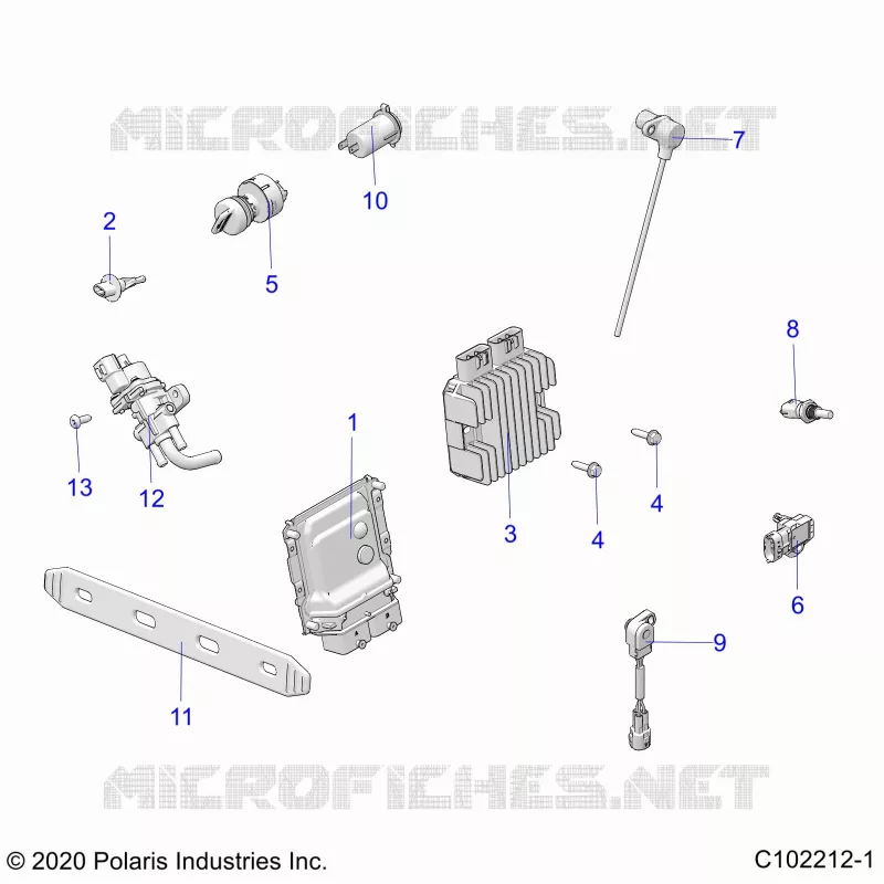 ELECTRICA, SWITCHES, SENSORS, ECU AND CONTROL MODULES