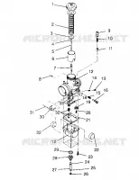 CARBURADOR 440 XCR 0951660 (4929112911C013)