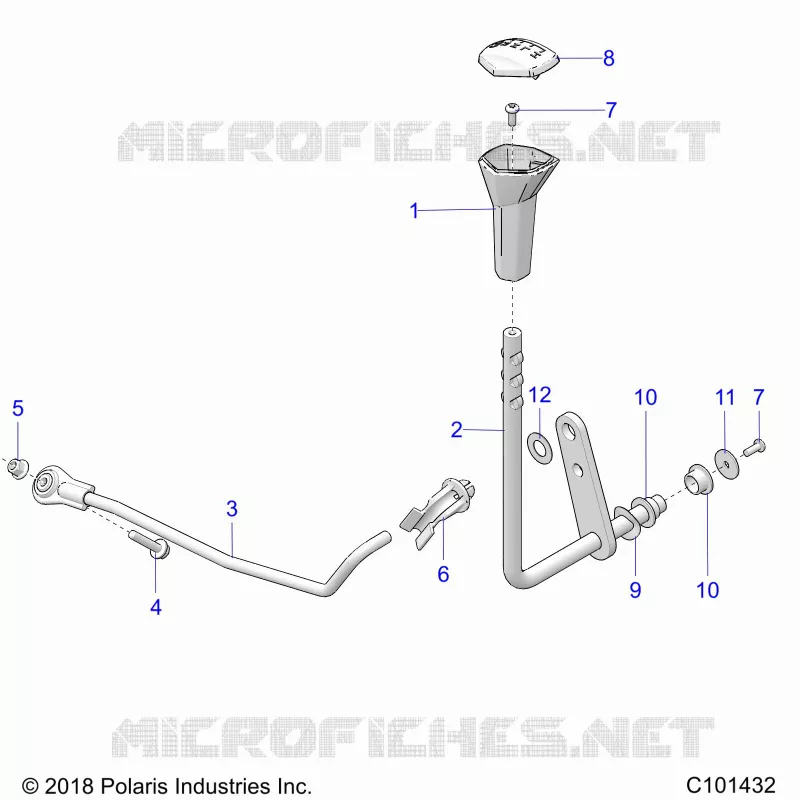 TREN, GEAR SELECTOR