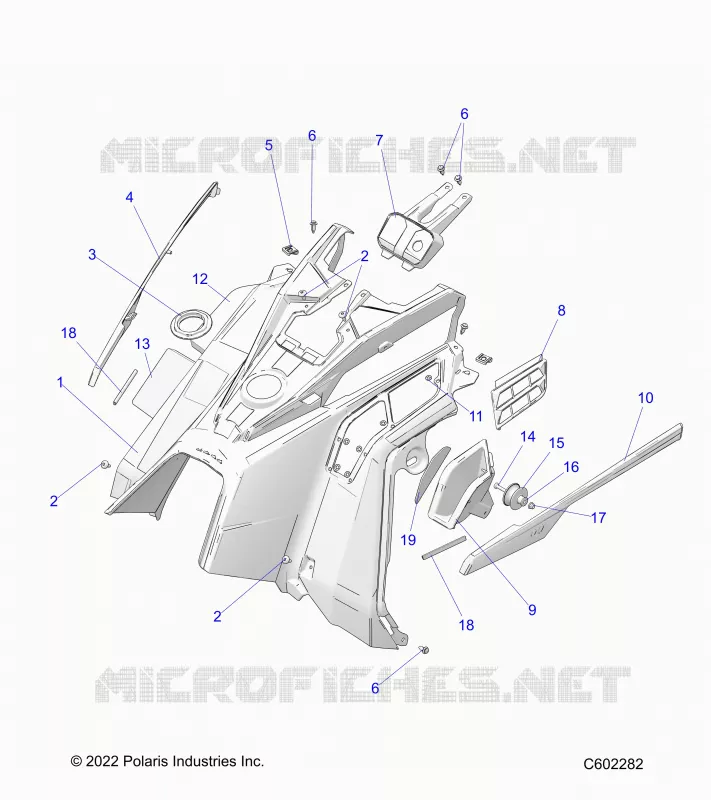 FAIRING MEDIO