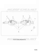 DRIVE TRAIN, TRANSMISION DELANTERA SHAFT